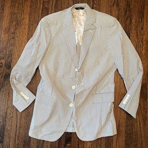 Brooks brothers searsucker blazer size 38